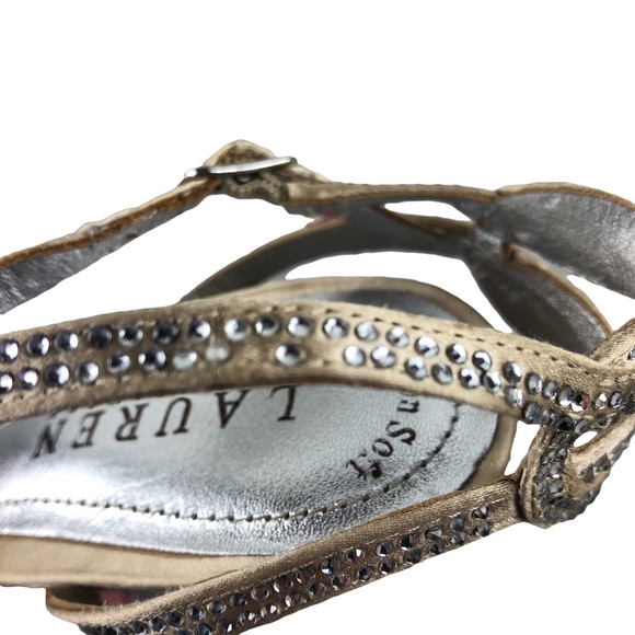 NWOT LAUREN RALPH LAUREN STEPHANIE Strappy Heeled Sandals - Picture 10 of 12